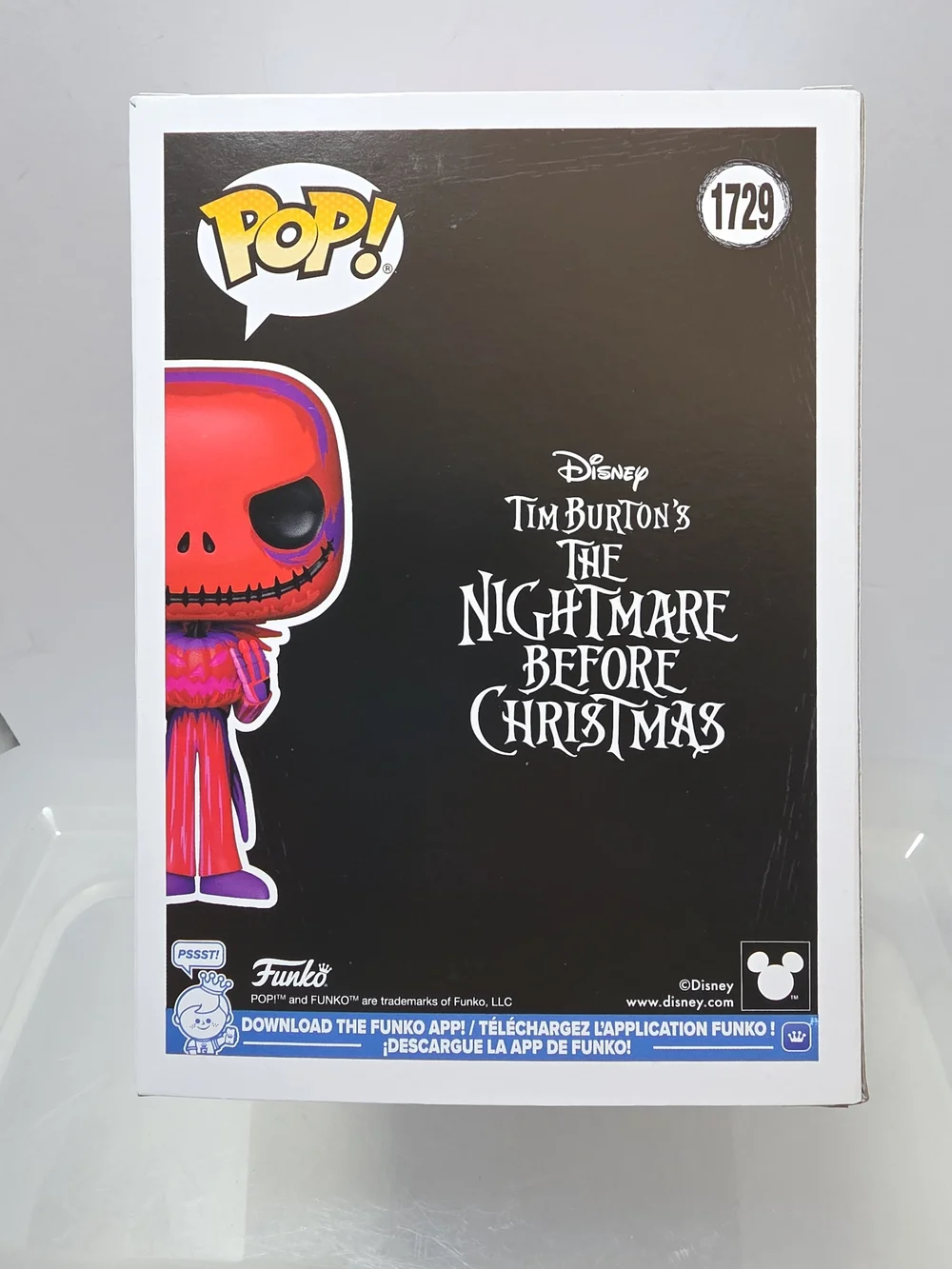Funko Pop! Nightmare Before Christmas Jack Skellington #1729 HT LE 9500 (ZZ)